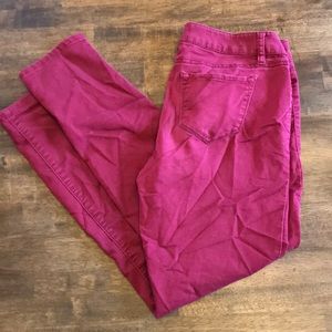 Refuge colored skinny pants